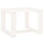 Garten-Beistelltisch aus massiver Kiefer weiß 40x38x28,5 cm von , Gartentische - Ref: Foro24-825080, Preis: 32,63 €, Rabatt: %