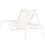 Sonnenliegen 2 Stk. massives Zirbenholz weiß 199,5x60x74 cm von , Liegen - Ref: Foro24-825068, Preis: 158,63 €, Rabatt: %