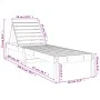 Sonnenliegen 2 Stk. massives Zirbenholz weiß 199,5x60x74 cm von , Liegen - Ref: Foro24-825068, Preis: 158,63 €, Rabatt: %