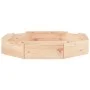 Sandpit with octagonal solid pine wood seats by , sandboxes - Ref: Foro24-825009, Price: 52,82 €, Discount: %