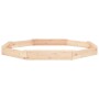 Arenero con asientos octógono madera maciza de pino