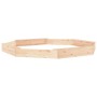Arenero con asientos octógono madera maciza de pino