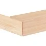 Sandpit with octagonal solid pine wood seats by , sandboxes - Ref: Foro24-825023, Price: 102,74 €, Discount: %