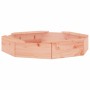 Sandbox with octagonal solid fir Douglas wood seats by , sandboxes - Ref: Foro24-825014, Price: 54,27 €, Discount: %