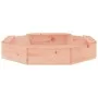 Sandbox with octagonal solid fir Douglas wood seats by , sandboxes - Ref: Foro24-825014, Price: 53,58 €, Discount: %