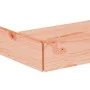 Sandbox with octagonal solid fir Douglas wood seats by , sandboxes - Ref: Foro24-825014, Price: 53,58 €, Discount: %