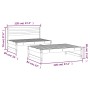 Juego de muebles de jardín 2 pzas madera maciza de pino negro by , Modular outdoor sofas - Ref: Foro24-825727, Price: 145,44 ...