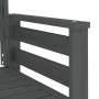 Garden bench with table, 2 seats, solid gray pine wood. by , garden benches - Ref: Foro24-825158, Price: 174,26 €, Discount: %