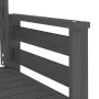 Gartenbank mit 2-Sitzer Tisch Kiefernholz massiv grau von , Gartenbänke - Ref: Foro24-825158, Preis: 171,95 €, Rabatt: %