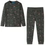 Khaki-Langarm-Kinderpyjama 92 von , Kinderpyjamas - Ref: Foro24-12684, Preis: 12,50 €, Rabatt: %