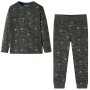 Pijama infantil de manga larga caqui 116 de , Pijamas de niños - Ref: Foro24-12686, Precio: 12,29 €, Descuento: %