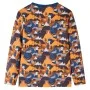 Cognacfarbener Kinderpyjama mit langen Ärmeln 128 von , Kinderpyjamas - Ref: Foro24-12692, Preis: 12,50 €, Rabatt: %