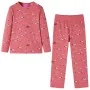 Long-sleeved pink children's pajamas size 140 by , Children's pajamas - Ref: Foro24-14233, Price: 15,17 €, Discount: %