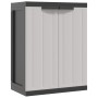 Outdoor Stauschrank PP grau und schwarz 65x37x85 cm von , Schließfächer und Lagerschränke - Ref: Foro24-364199, Preis: 121,80...