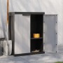 Outdoor Stauschrank PP grau und schwarz 65x37x85 cm von , Schließfächer und Lagerschränke - Ref: Foro24-364199, Preis: 121,80...