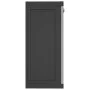 Armario de almacenaje exterior PP gris y negro 65x37x85 cm de , Taquillas y armarios de almacenamiento - Ref: Foro24-364199, ...