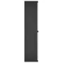 Outdoor storage cabinet in gray and black PP 65x37x165 cm by , Lockers and storage cabinets - Ref: Foro24-364200, Price: 180,...