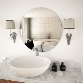 Runder Glaswandspiegel 60 cm von vidaXL, Spiegel - Ref: Foro24-245704, Preis: 46,06 €, Rabatt: %