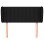 Kopfteil aus schwarzem Stoff, 83 x 23 x 78/88 cm von , Kopf- und Fußteile - Ref: Foro24-3117358, Preis: 45,94 €, Rabatt: %