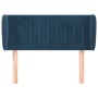 Dunkelblaues Samtkopfteil 93x23x78/88 cm von , Kopf- und Fußteile - Ref: Foro24-3117422, Preis: 65,22 €, Rabatt: %
