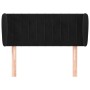 Cabecero de terciopelo negro 93x23x78/88 cm de , Cabeceros y pies de cama - Ref: Foro24-3117420, Precio: 54,80 €, Descuento: %