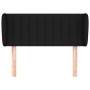 Kopfteil aus schwarzem Stoff, 93 x 23 x 78/88 cm von , Kopf- und Fußteile - Ref: Foro24-3117366, Preis: 47,08 €, Rabatt: %