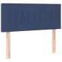 Box spring bed with blue fabric mattress 90x200 cm by , Beds and slatted bases - Ref: Foro24-3130407, Price: 292,82 €, Discou...