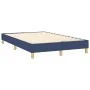 Box spring bed with mattress and LED blue fabric 120x200 cm by , Beds and slatted bases - Ref: Foro24-3133867, Price: 403,57 ...