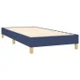 Box spring bed with mattress and LED blue fabric 100x200 cm by , Beds and slatted bases - Ref: Foro24-3133859, Price: 330,69 ...