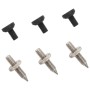 Soportes para altavoces de estudio 2 unidades acero negro de vidaXL, Soportes para altavoces - Ref: Foro24-70083, Precio: 78,...