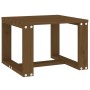 Liegen mit Tisch, 2 Stück, massives honigbraunes Kiefernholz von , Liegen - Ref: Foro24-3157682, Preis: 242,71 €, Rabatt: %