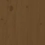 Tumbonas con mesa 2 uds madera maciza de pino marrón miel de , Tumbonas - Ref: Foro24-3157682, Precio: 239,62 €, Descuento: %