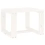 Tumbonas con mesa 2 uds madera maciza de pino blanco de , Tumbonas - Ref: Foro24-3157680, Precio: 247,93 €, Descuento: %