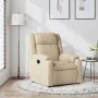 Sillón reclinable de tela crema de , Sillones - Ref: Foro24-373545, Precio: 221,99 €, Descuento: %