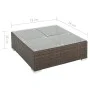 Garden furniture set 6 pieces with brown synthetic rattan cushions by vidaXL, Garden sets - Ref: Foro24-44606, Price: 444,89 ...