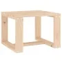 Mesa auxiliar de jardín madera maciza de pino 40x38x28,5 cm de , Mesas de jardín - Ref: Foro24-825079, Precio: 27,15 €, Descu...