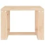 Garden side table solid pine wood 40x38x28.5 cm by , Garden tables - Ref: Foro24-825079, Price: 26,58 €, Discount: %