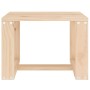 Mesa auxiliar de jardín madera maciza de pino 40x38x28,5 cm de , Mesas de jardín - Ref: Foro24-825079, Precio: 26,93 €, Descu...