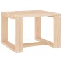 Mesa auxiliar de jardín madera maciza de pino 40x38x28,5 cm de , Mesas de jardín - Ref: Foro24-825079, Precio: 26,93 €, Descu...