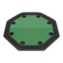 Tablero de póker plegable en 2 octogonal verde 8 jugadores de vidaXL, Mesas de juego y de póquer - Ref: Foro24-80211, Precio:...