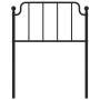 Kopfteil aus schwarzem Metall, 75 cm von , Kopf- und Fußteile - Ref: Foro24-373913, Preis: 19,28 €, Rabatt: %