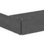 Sandbox with octagon seats solid gray pine wood by , sandboxes - Ref: Foro24-825011, Price: 62,15 €, Discount: %