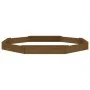 Sandbox with octagon seats solid honey brown pine wood by , sandboxes - Ref: Foro24-825026, Price: 136,75 €, Discount: %