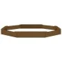 Sandbox with octagon seats solid honey brown pine wood by , sandboxes - Ref: Foro24-825026, Price: 136,75 €, Discount: %