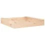 Sandkasten mit quadratischen Sitzen aus massivem Kiefernholz von , Sandkästen - Ref: Foro24-825030, Preis: 47,53 €, Rabatt: %