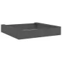Sandbox with square seats in solid gray pine wood by , sandboxes - Ref: Foro24-825032, Price: 55,94 €, Discount: %