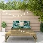 Gartenmöbel-Set 2-teilig aus imprägniertem Kiefernholz von , Modulare Sofas für den Außenbereich - Ref: Foro24-825729, Preis:...