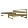 Garden furniture set 2 pieces impregnated pine wood by , Modular outdoor sofas - Ref: Foro24-825729, Price: 116,46 €, Discoun...