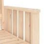 Garden bench with 2-seater table solid pine wood by , garden benches - Ref: Foro24-825149, Price: 133,58 €, Discount: %