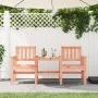 Garden bench with 2-seater table solid Douglas fir wood by , garden benches - Ref: Foro24-825154, Price: 148,06 €, Discount: %